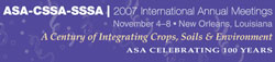2007 International Annual Meetings