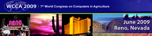 WCCA 2009 World Congress on Computers in Agriculture