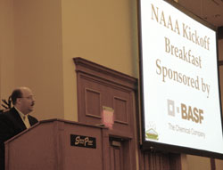 Dr. Gary Fellows Welcomes Attendees to NAAA Convention