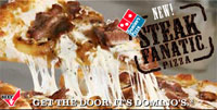 Domino's Steak Fanatic Pizza