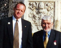 Chuck with Ed Slusarczyk