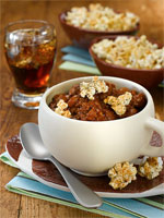 Herbed Popcorn Chili and Soup Topper