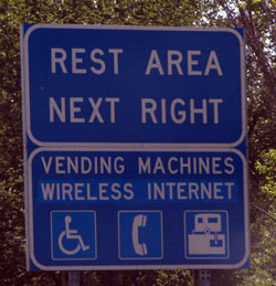 Wireless Rest Areas