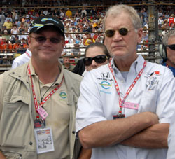 Chuck and David Letterman