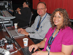 Chuck and Joanna at NEC