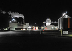 Ethanol Plant at Night