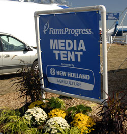 Farm Progress Show 2007 Media Tent