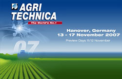 2007 Agritechnica in Hanover Germany