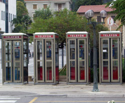 Slovenian Telephone Booths