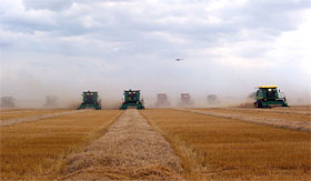 Combines In World Harvest For Kids
