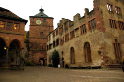 The Schloss Castle in Heidelberg
