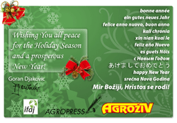 Happy Holidays From AgroZiv