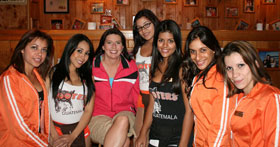 Tricia and Hooters Girls