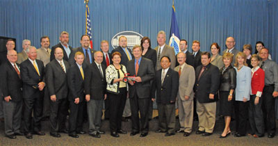 Secretary of Agriculture Tom Vilsack and NAFB Members