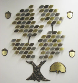 Badger NAMA Awards Tree