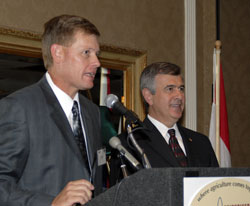 Secretary of Agriculture Mike Johanns & Mike Adams