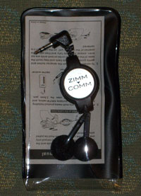 ZimmComm Retractable Ear Buds