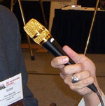 Golden ZimmComm Microphone