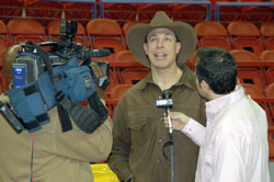 Michael Peterson with NBC Affiliate