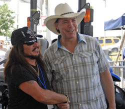 Jimmie Van Zant and Michael Peterson