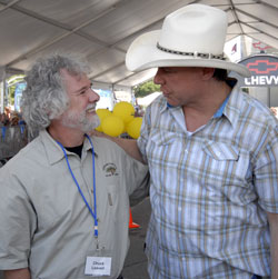 Chuck Leavell and Michael Peterson