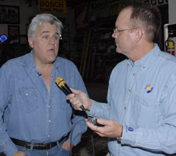Interviewing Jay Leno