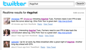 #agchat Twitter Search