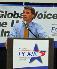 World Pork Expo 2008 Chuck Conner