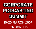 Corporate Podcasting Summit Europe