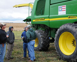 John Deere Corn Cob Harvesting