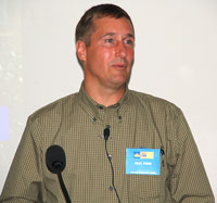 Paul Funk with the USDA-Southwestern Cotton Ginning Research Laboratory