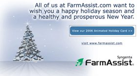 Holiday Greeting From FarmAssist