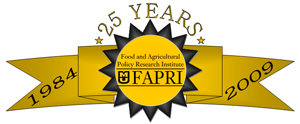 FAPRI 25th anniversary