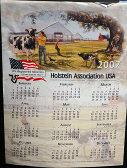 Holstein Association USA Calendar