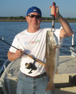 Me with a redfish