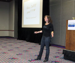 Laura Fitton BlogWorld New Media Expo
